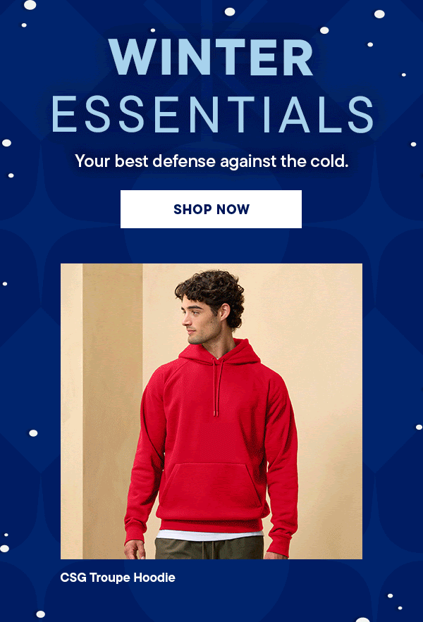 Animated Winter Essentials email