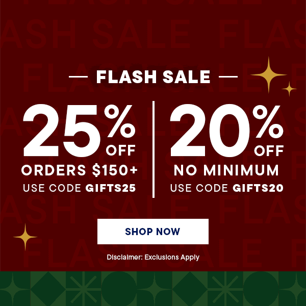 Animated flash sale email