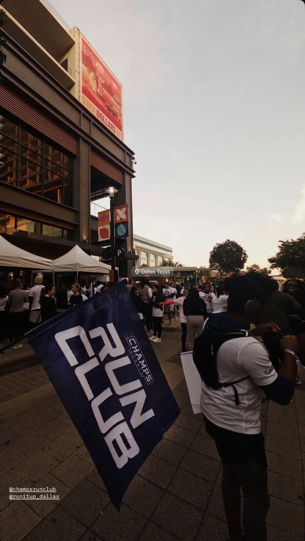 Run Club Dallas community event social story