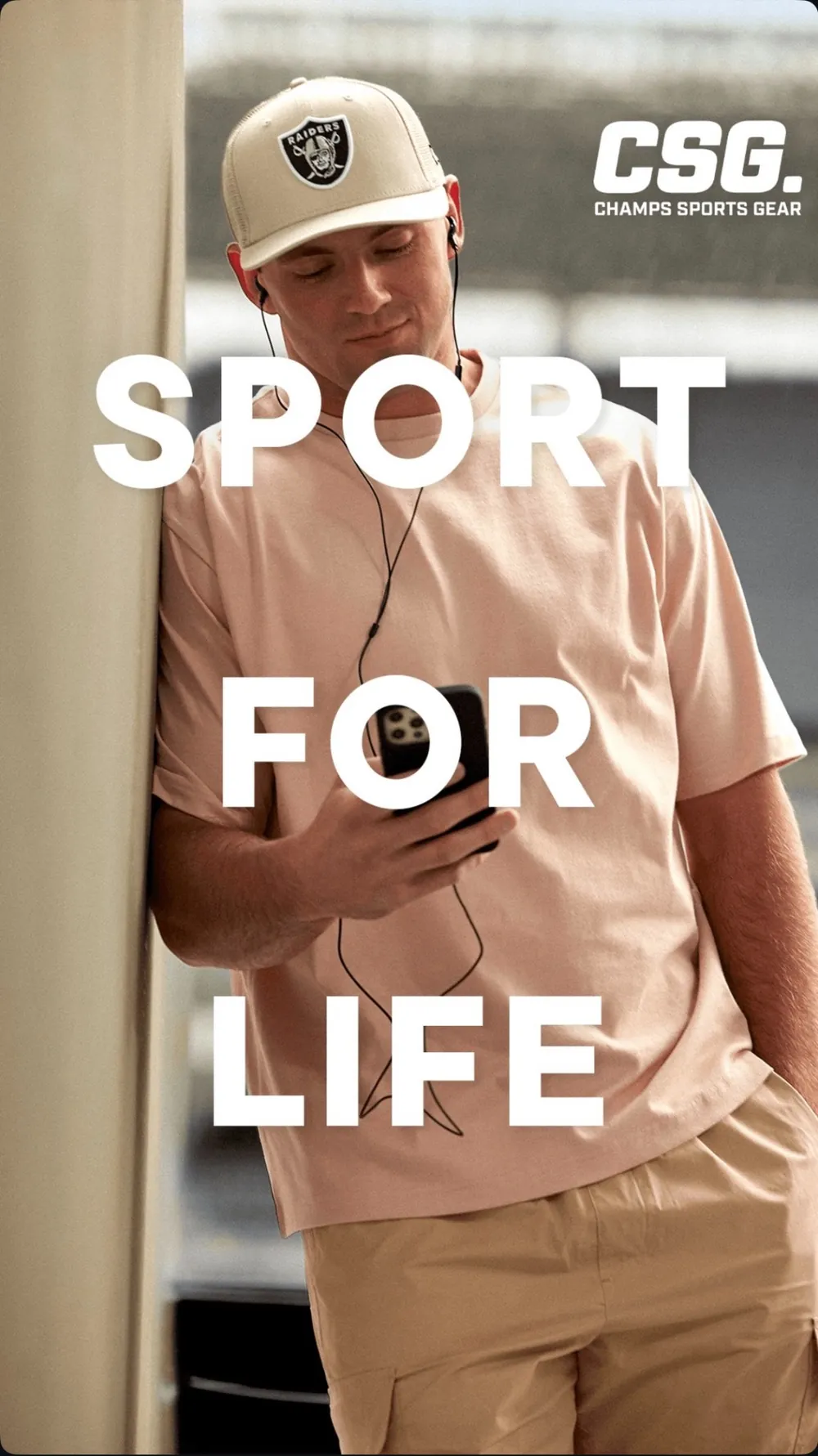 Sport For Life Champs Sports Gear social story